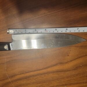 Cutco Chef's Knife with Black Handle